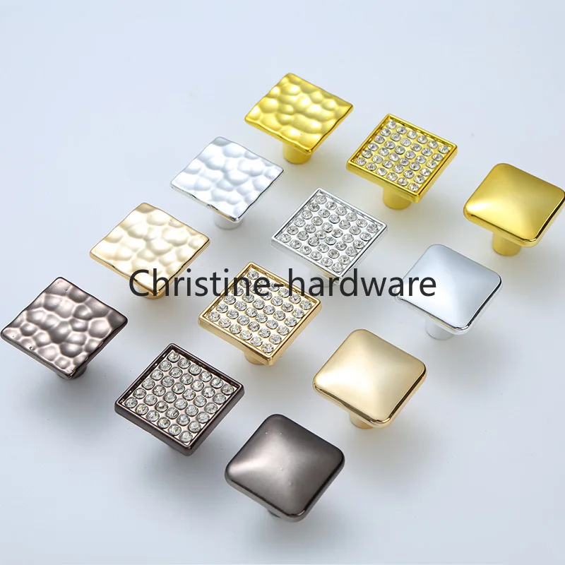 2024 new bedside table coffee table T-shaped small handle square solid thickened light luxury handle plastic cabinet door handle