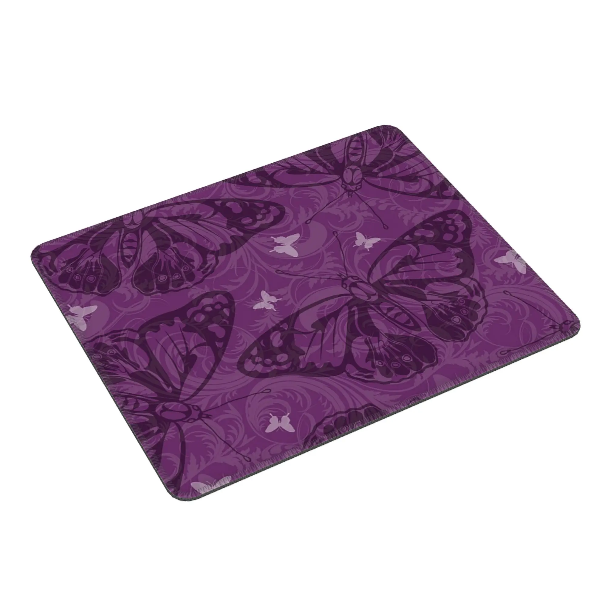 Purple Dreamy Hollow Butterfly Mouse Pad Computer Keyboard Mouse Mat Gamer PC Laptop Desk Mat Office Table Mats