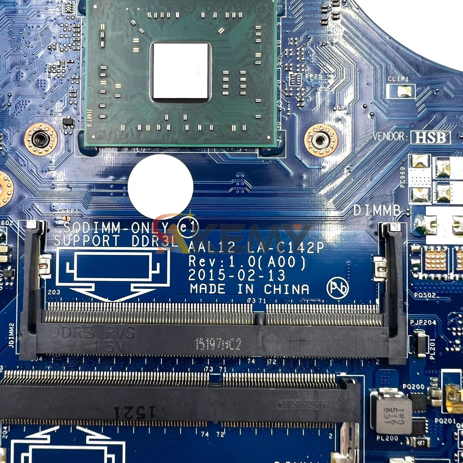 AAL12 LA-C142P Laptop Motherboard For Dell Inspiron 5455 5555 5755 with HDMI CN-01N0C6 CN-0VJRMW 216-0867020 100% Mainboard stk