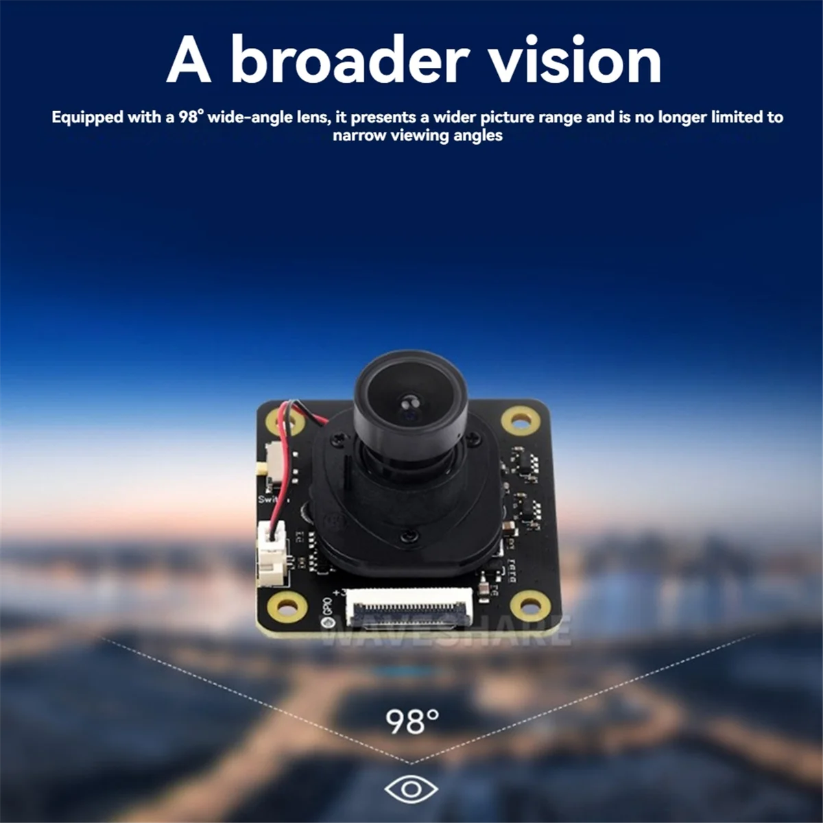 Hot For IMX415 8MP Camera Module 98° Full Color 3864x2192 Supports Wide Viewing Angle Camera Module