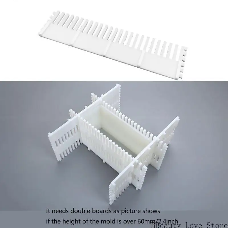 Square Long Rectangle Silicone Mold Soap Moulds Baking Trays for Handmade Mold