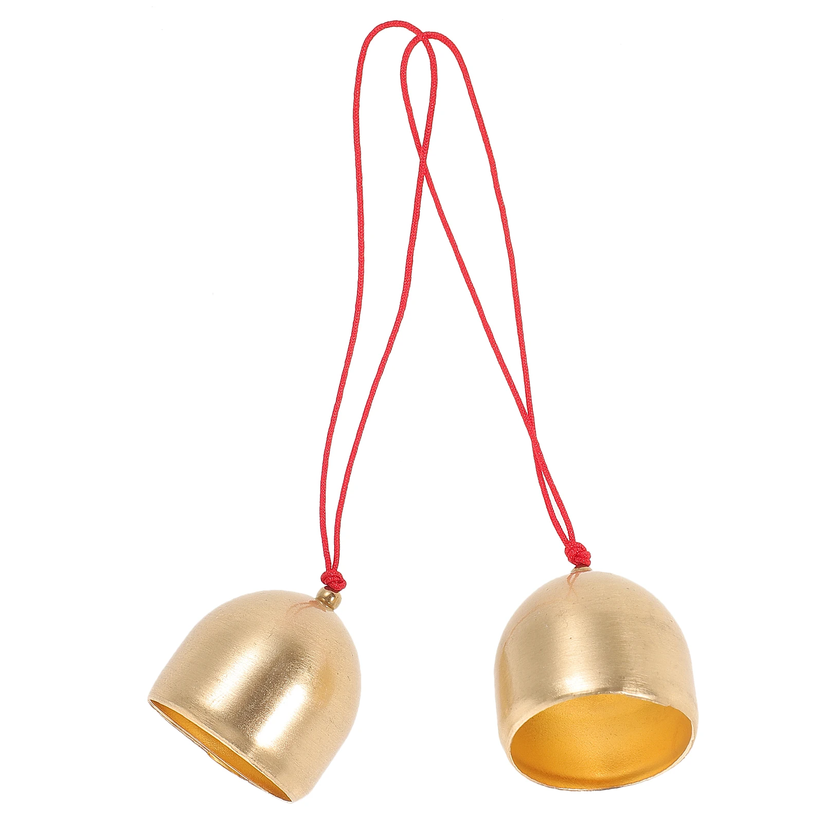 

Metal Car Christmas Bell Decors Hanging Bells Copper Pendants Small Bell Xmas Tree Christmas Festive Home Decor