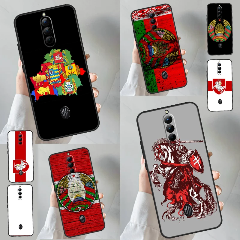 Belarus Flag Coat of Arms Case For ZTE Nubia Red Magic 5G 5S 6 7 Pro 6R 6S 7S Pro Red Magic 8 Pro Phone Back Cover