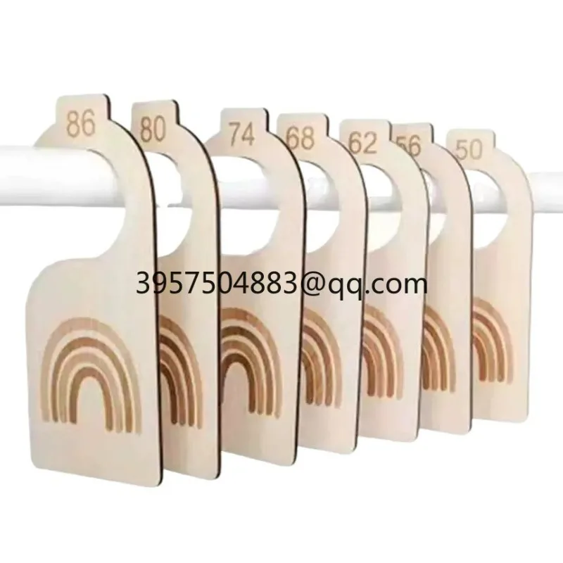 divisor de armário divisor de madeira cabide divisor