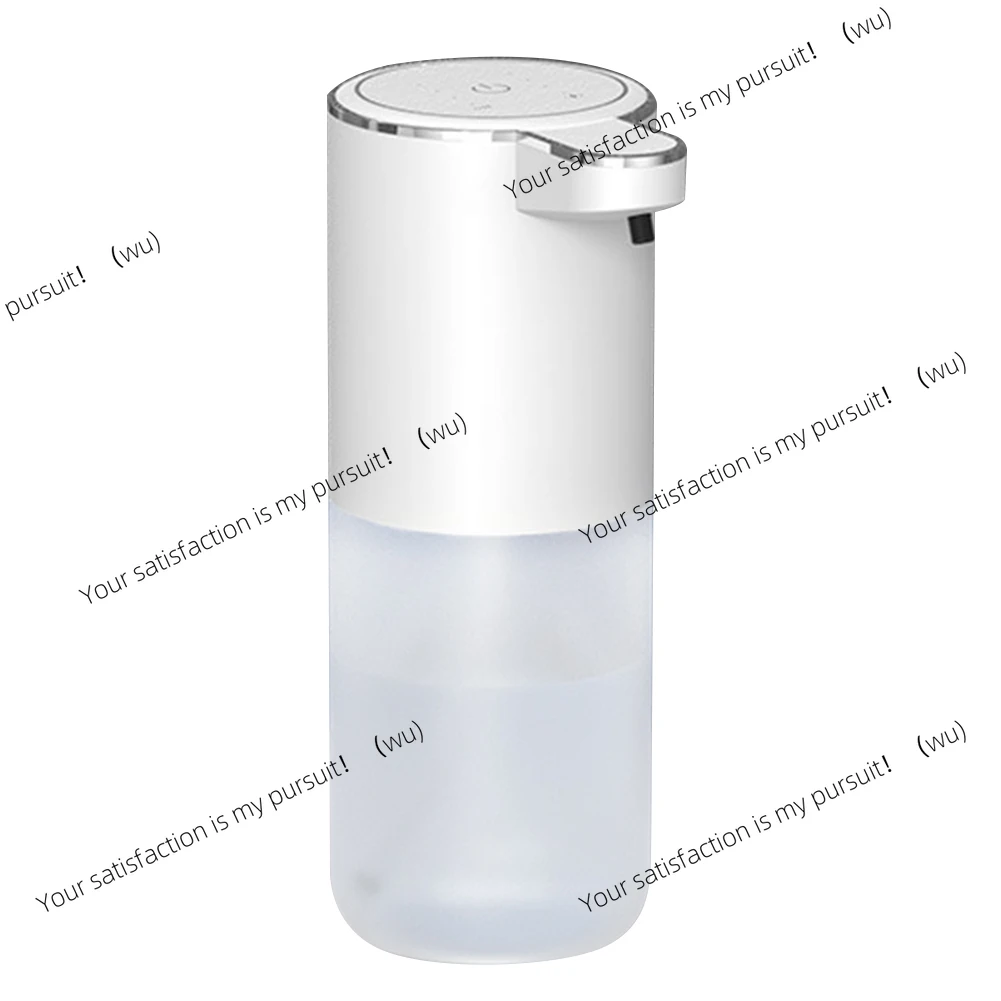 

400ML Automatic Foam Soap Dispenser with 4-Level Adjustable Foam Touchless Hand Soap Dispenser Rechargeable for Bathroom Kitchen