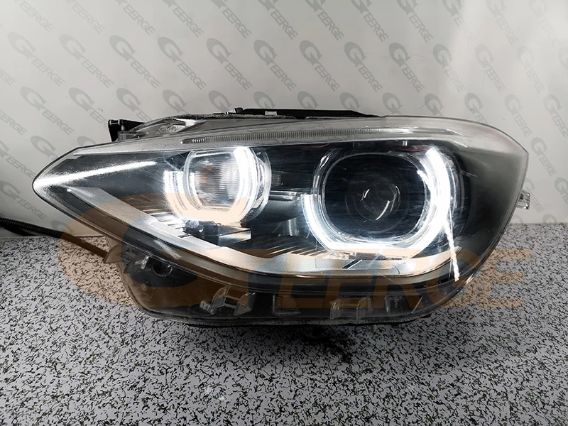 For BMW 1 SERIES F20 F21 2011-2019 Excellent Day Light Ultra Bright DTM M4 Style Led Angel Eyes Halo Rings Car Refit Accessories