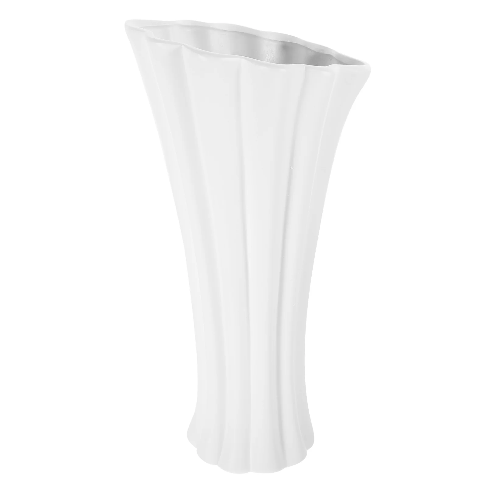 

Ceramic Vase Fine Texture Minimalist Flower Vase Decorative Dried Floral Arrangement Pot Tabletop Home Decor Ceramic Vases Decor