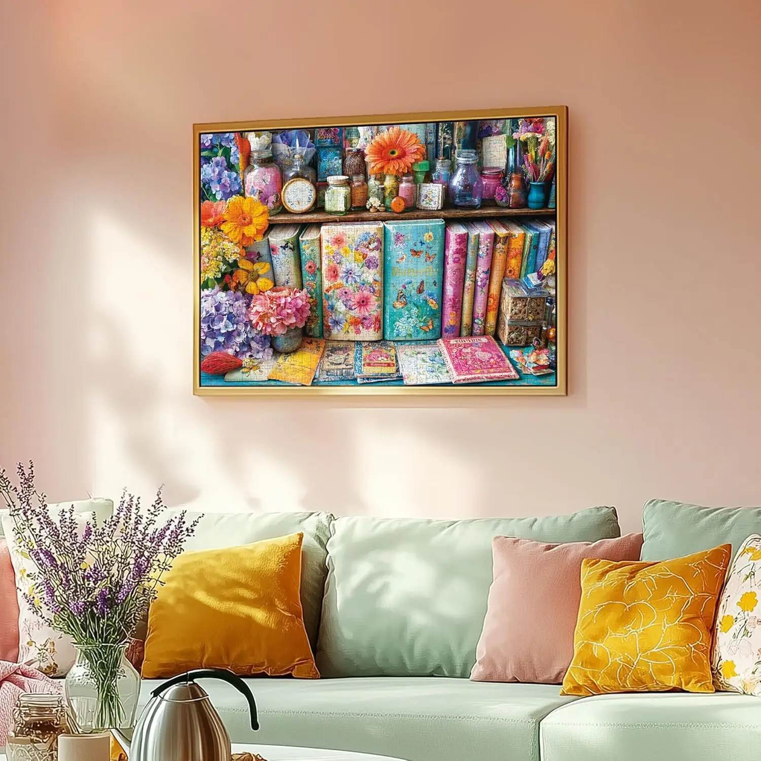 Livro flor manual 120/300/500/520/1000/1314 pçs quebra-cabeça de madeira presente perfeito para adulto casa sala de jogos quarto decoração da parede