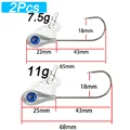 7.5g 11g 2Pcs