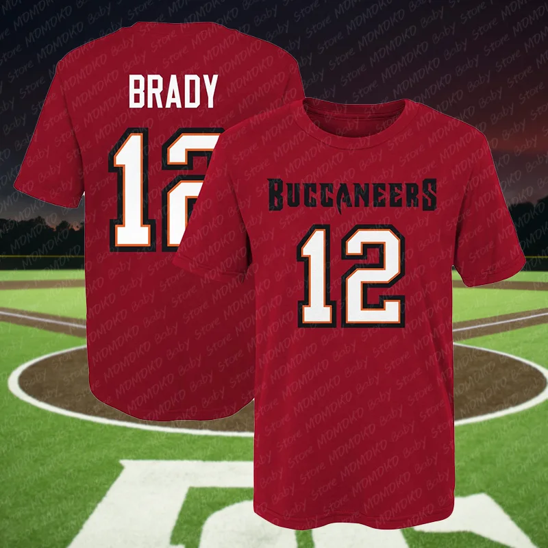 

2024 New Arrival Baseball Jerseys Children's Tracksuit Casual Oversized Round Neck T-shirt Baseball Jersey Tshirt For Adult/Kids