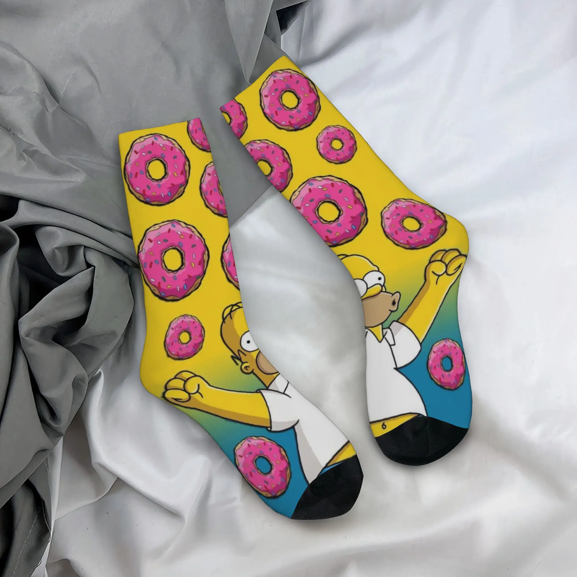 Simpsoneds Accessories Men Women Socks Flexible  Sport Middle Length Socks Warm Small Gifts