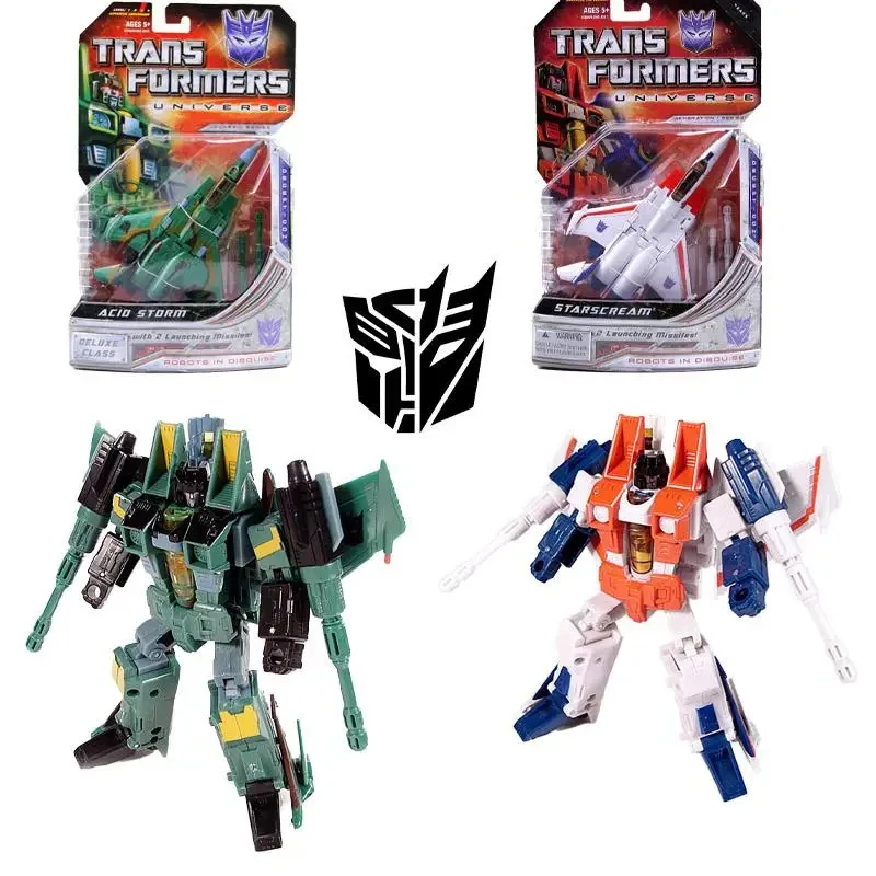 

Hasbro Transformers Deluxe Class Starscream Acid Storm Action Figure Boy Birthday Gift Hobby Collection Free Freight Anime