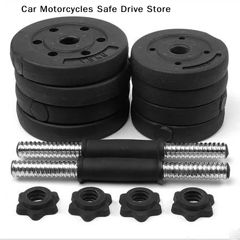 1pc Anti-slip Weight Lifting Fixed Dumbbell Dumbbell Nut Plastic Hexagon Nut Barbell Bar Collar Screw Barbell Spinlock Collars