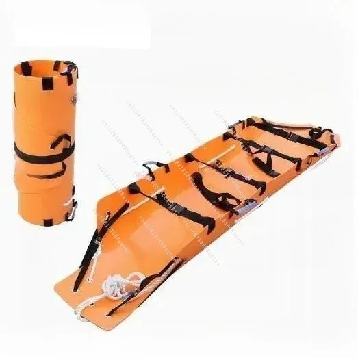 Multifunctional Roll-up Soft Stretcher Blue Sky Rescue Fire First Aid Mountain Folding Light Lifesaving Rescue Limb Fixation
