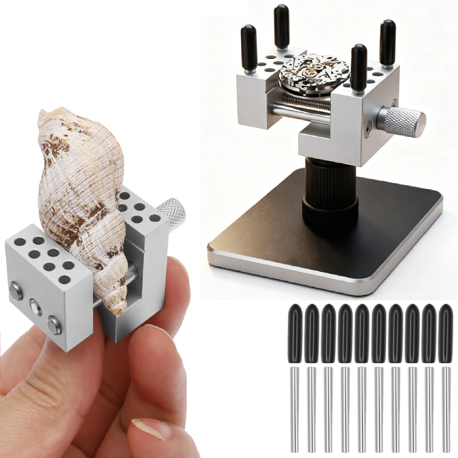 

360° Rotatable Mini Vise Table Top Clamp 2 IN 1 Detachable Split Bench Vise For Jewelry Making DIY Project Craft Repair Tool