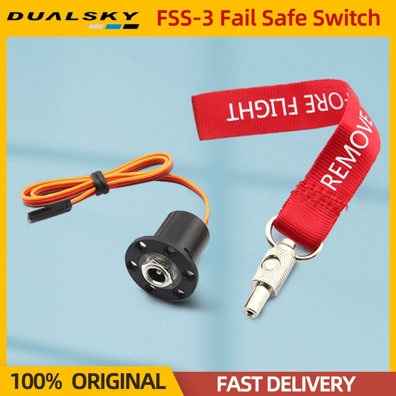 Dualsky Fail Safe Switch FSS-3 עם אינדיקטור LED – דירוג מפורט וניסיון אמיתי עבור VR Pro ו-VR Pro Duo