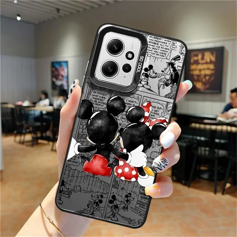 Disney Mickey Mouse Animaton phone cases for Xiaomi Redmi Note 13 12 Pro 5G 11 10S 12S 12pro 10 4G 13pro funda Back Shell Cover