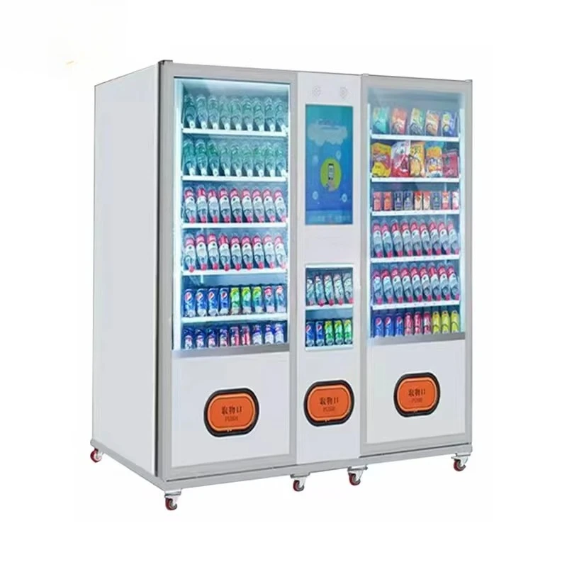 Intelligent Beverage Vending Machine Self Service Retail Kiosk Smart Cashless Payment Solution