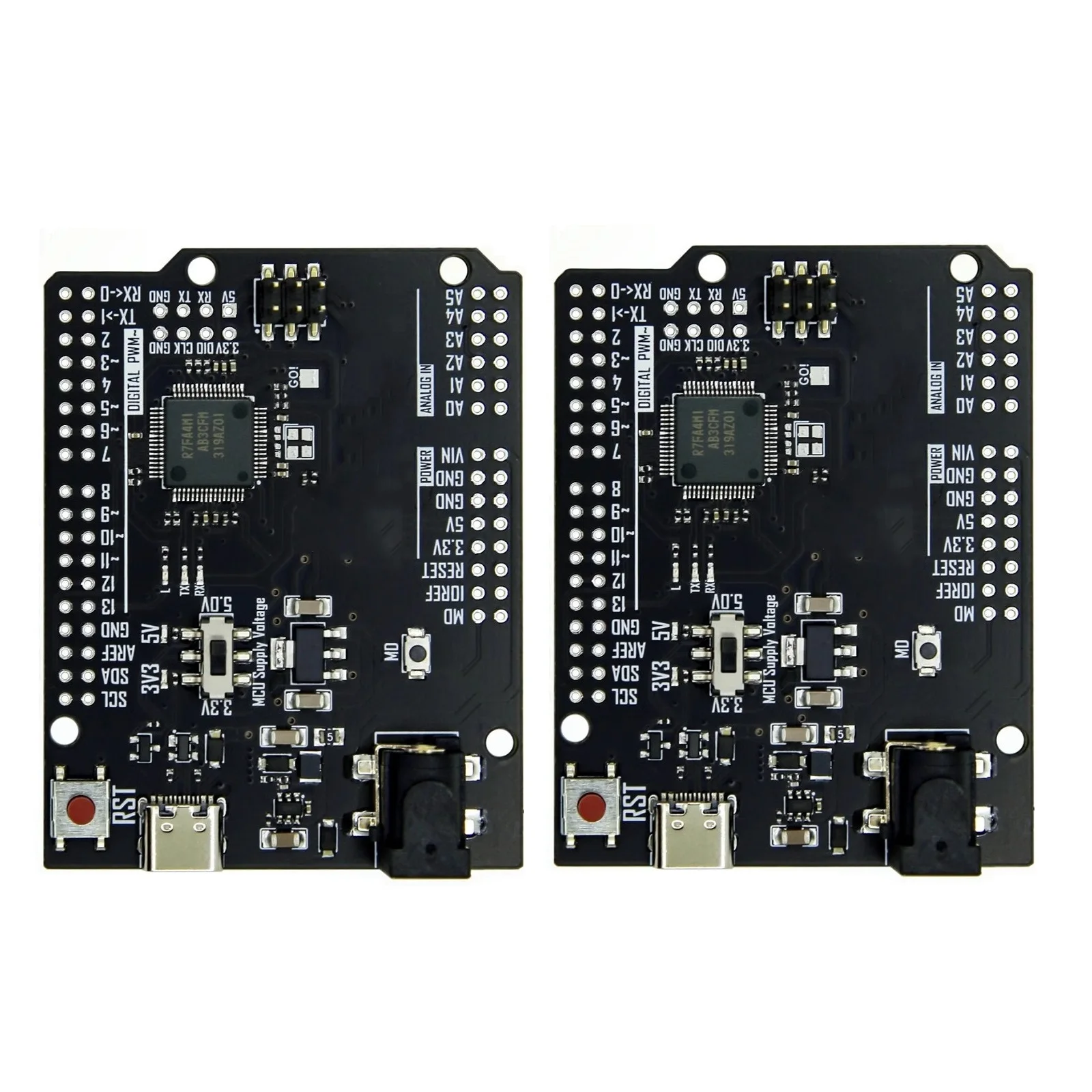 For RA4M1 UNO R4 Minima Development Board R7FA4M1AB3CFM Microcontroller Support C/ARD Programming 3.3V/5V