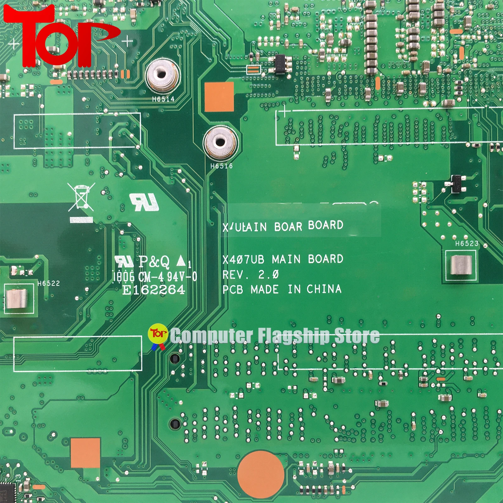 KEFU X407UB Mainboard Für ASUS X407 X407M X407UBF X407UA A407 Laptop Motherboard Mit I3 I5 I7-6th/7th UMA PM 100% Test OK