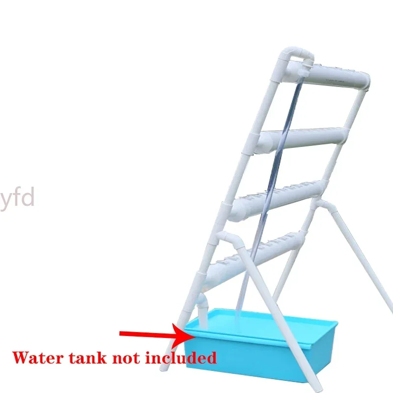 

Household Ladder Type Planting Frame Soilless Cultivation External Water Pipe Hydroponic Vegetable Growing Machine