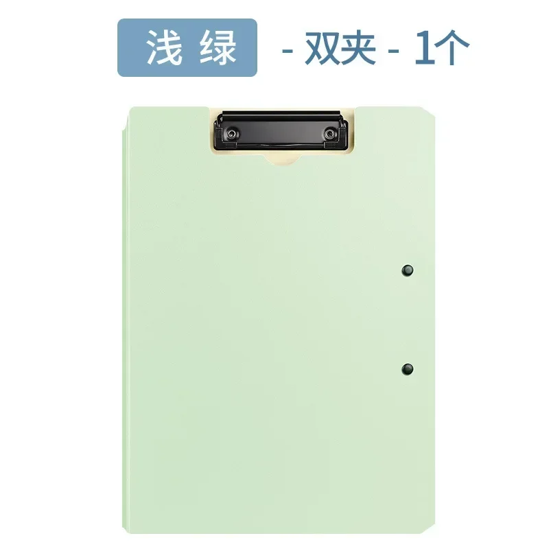 NEW A4 File Folder Clipboard Writing Pad Memo Clip Board Double Clips Organizer School Office Stationary Office file folder