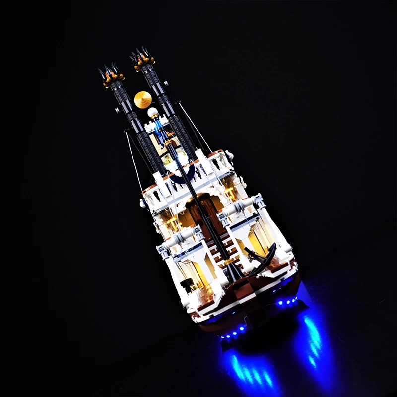 Kit de luz LED DIY Premium de ajuste personalizado para Lego 21356 (solo luz LED, sin modelo de bloques) Resalte sus construcciones favoritas