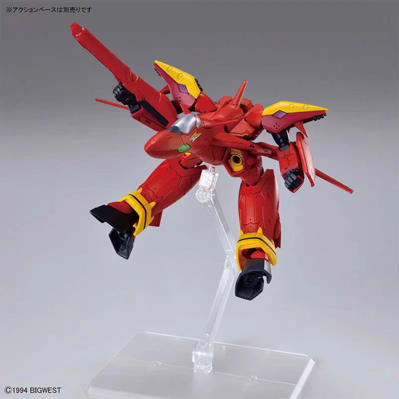 Macross 7 VF-19 Custom Fire Valkyrie con Sound Booster High Grade 1:100 Scale Model Kit Action Figure Model Gift collecties