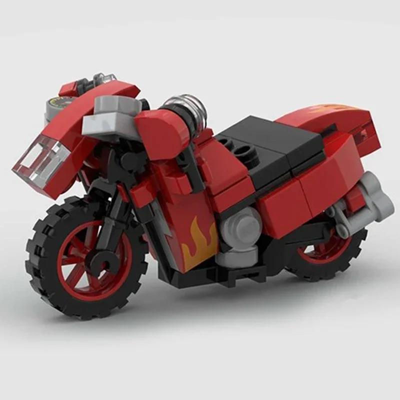 Moc Bouwstenen Auto Serie Model Sport Motorfiets Technische Bakstenen DIY Assemblage Constructie Speelgoed Voor Kinderen Vakantiecadeaus