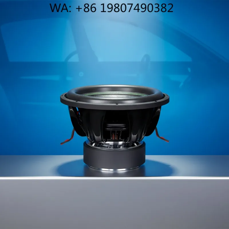 

2000W 15 Inch Car Subwoofer Paper Cone Aluminum Frame DC12V High Power Vehicle Audio Bass Speaker