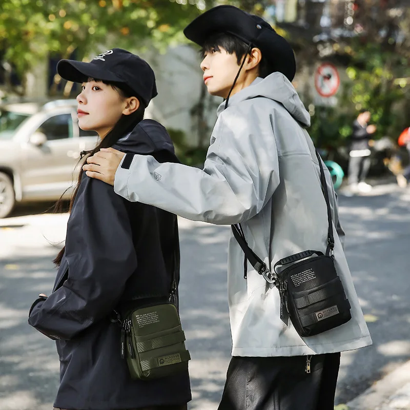 Outdoor commuting light wearable waist bag fashion fashion splash-proof cross-body shoulder bag
