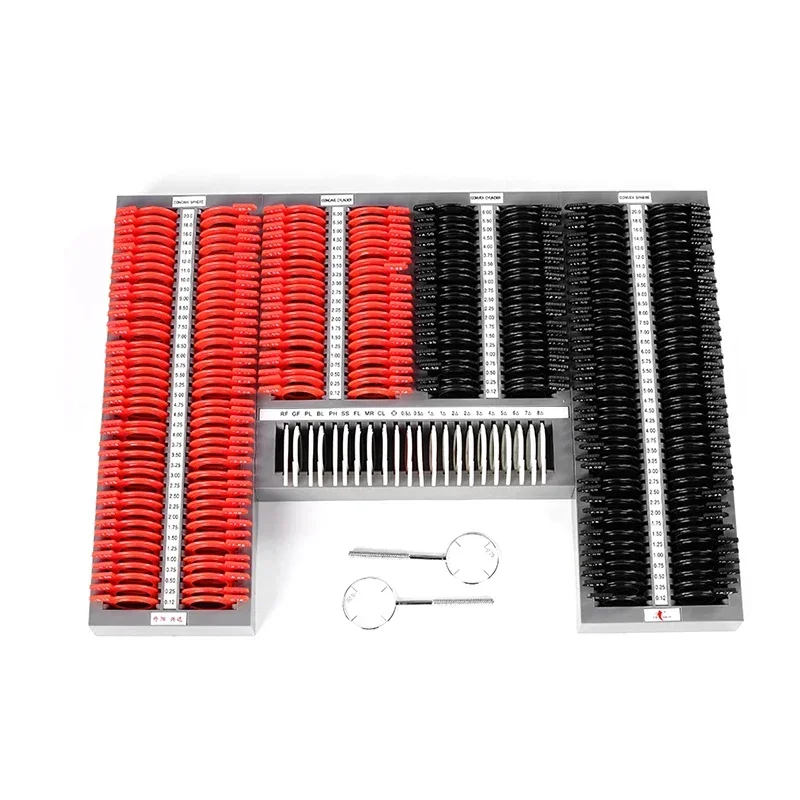 

Профессиональное офтальмологическое оборудование: набор для проверки зрения, оптический пробный линзовый набор