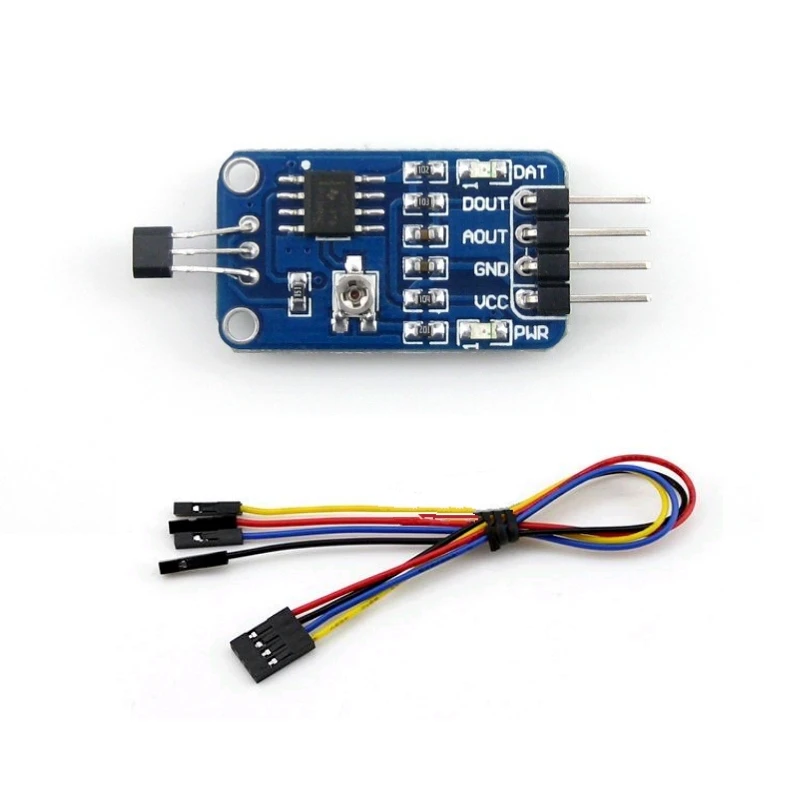 Hall sensor, rotating object position measurement, providing STM32/Arduino/Raspberry Pi routines