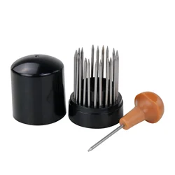 23pcs Diamond Setting Beader Set Diamond Stone Graver Needles con manico Diamond Beading Tool per l'impostazione della pietra