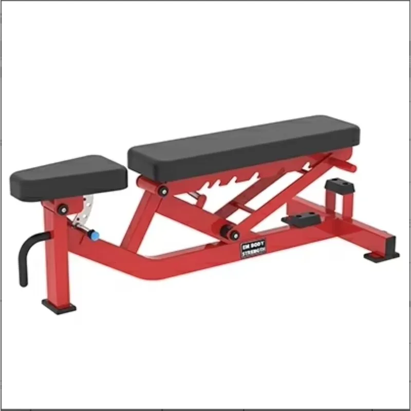 مدرب للياقة البدنية في صالة الألعاب الرياضية المنزلية متعدد الوظائف لقوة الجسم ورفع الأثقال مع مقعد مسطح وتدريب الدمبل