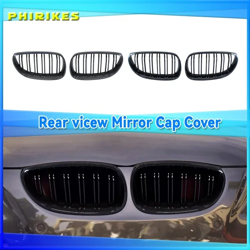 

Front Bumper Kidney Grille Grill Hood Mesh Double Line For BMW E60 M5 E61 520i 545i 550i 535i 2003-2010 5 Series Refit Body Kit