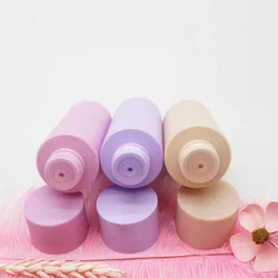 120ml Frosted Color Bottles Travel Lotion Squeeze Empty Refillable Cap Shampoo Containers Dispenser Liquid