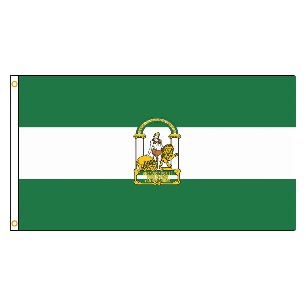 90x150cm Andalusia Flag Spain State Flag For Decoration