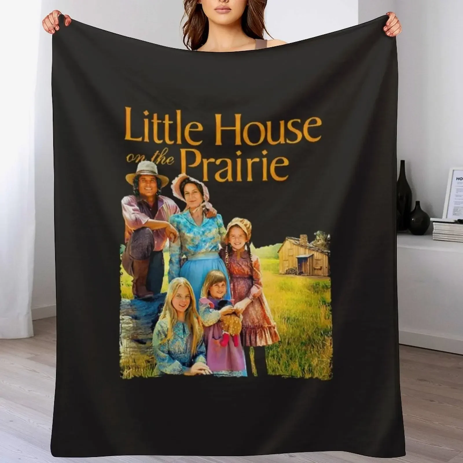 

Little house on the prairie movie Throw Blanket halloween Camping Blankets For Baby Picnic Blankets