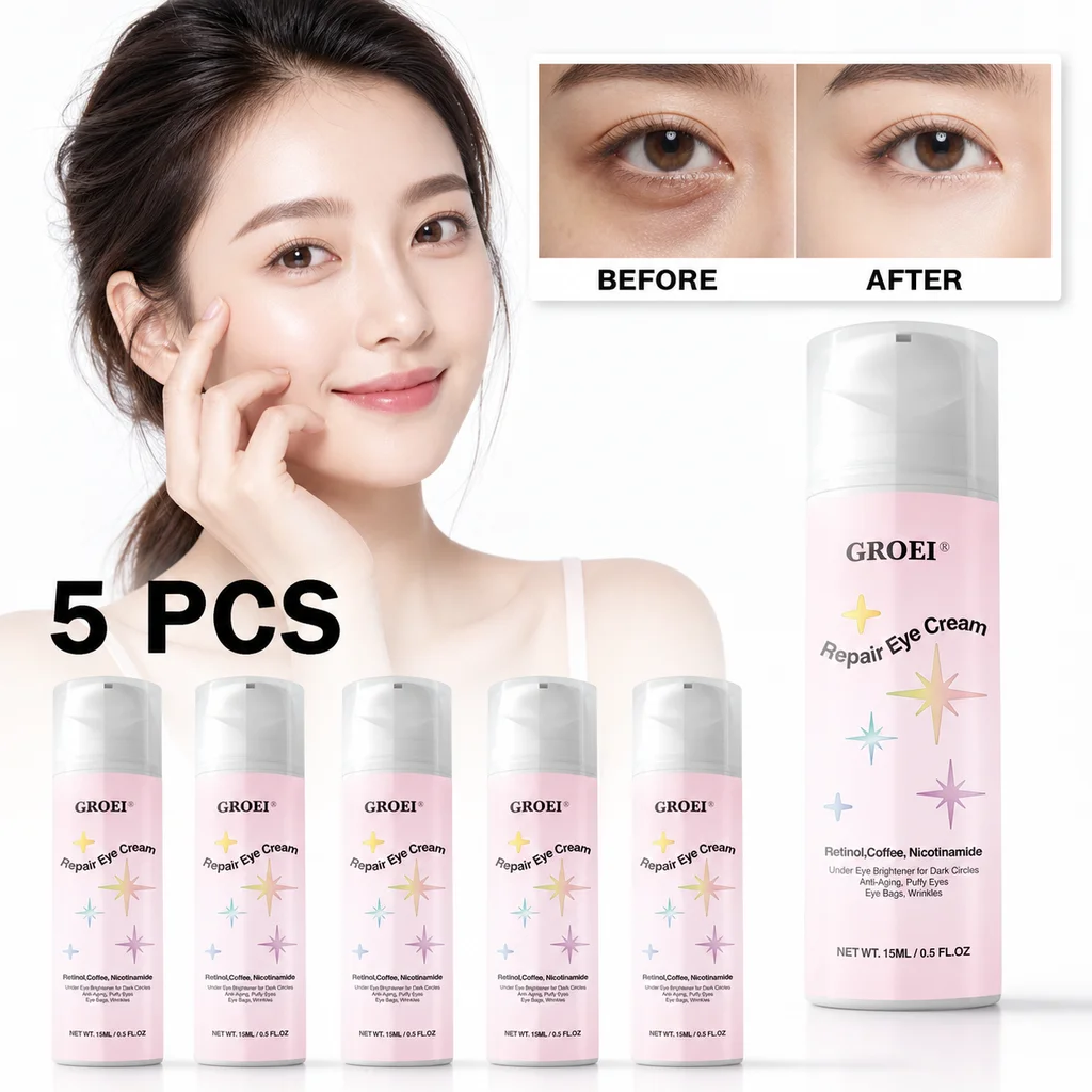 Caffeine Eye Serum - Crème pour les yeux 15ml, Rétinol,