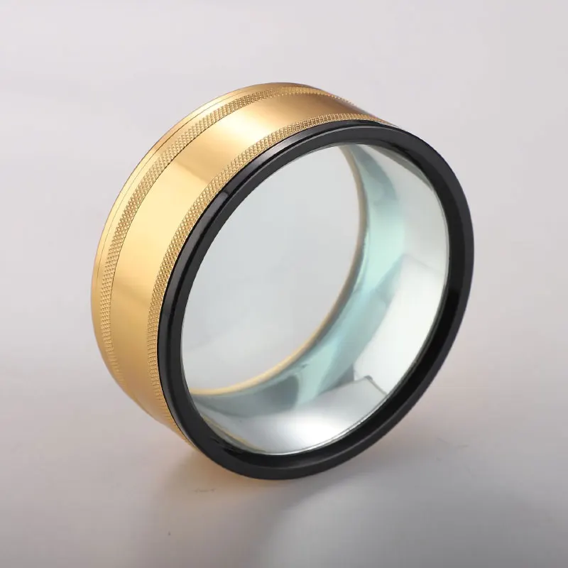 Reading Magnifier  Desktop Magnifying Glass 80mm 90mm 100mm Optical Glass Lens Paperweight Magnifier