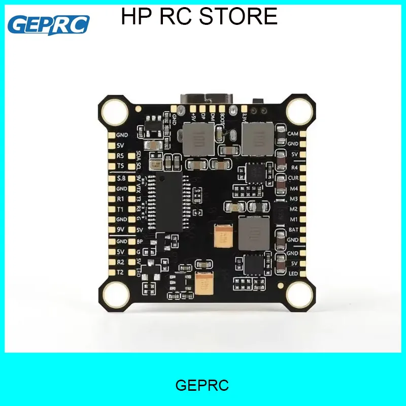 

GEPRC GEP-F405-HD V2 Высокопроизводительный контроллер полета STM32F405 Type-C USB 3-6S LiPo 5-9V BEC 7,7g для FPV Freestyle и Racing
