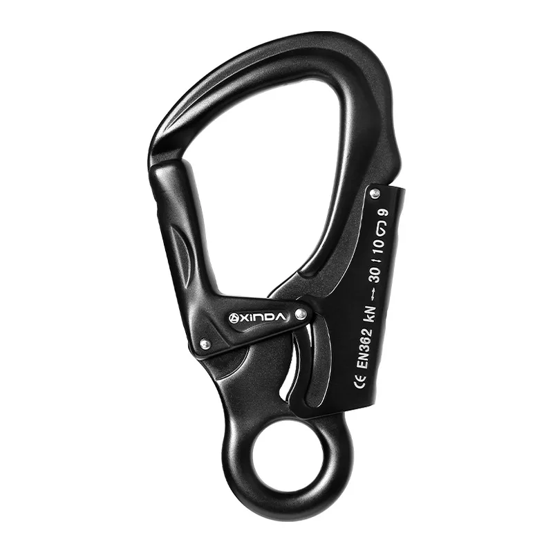 

P468 Small Eye Hook For Outdoor Rock Climbing, Master Lock Carabiner, Downhill Equipment, Expanding, Aerial Work Safety