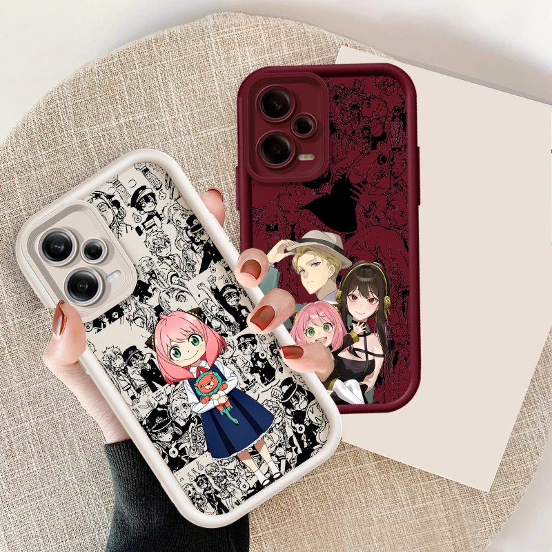 

SPY X FAMILY Anime Cute Eye Ladder For Xiaomi Redmi Note 13 12 12C 11 11S 10 10C 10A 9C 9A Pro 5G Soft Phone Case