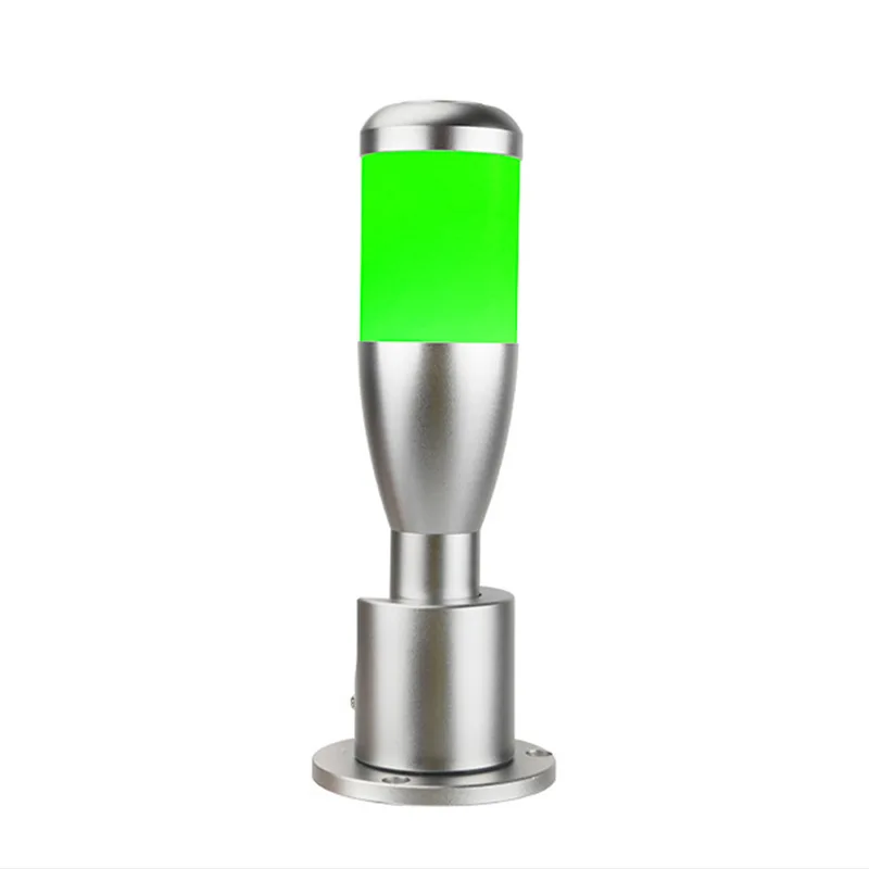 Aluminum machine tool safety indicator beep LED signal light three-color tower light single-layer foldable 12V24v
