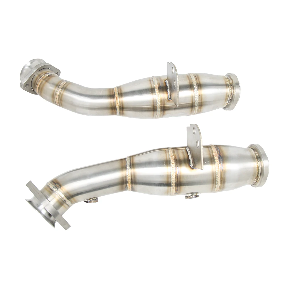 

Kyostar SS304 Stainless Steel Racing Exhaust Downpipe Compatible C400 C450 C43 M276 3.0T Car Exhaust Pipes