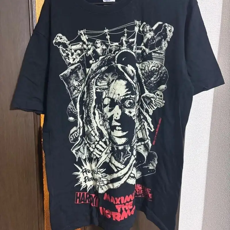 Maximum The Hormone Graphic Band T-Shirt