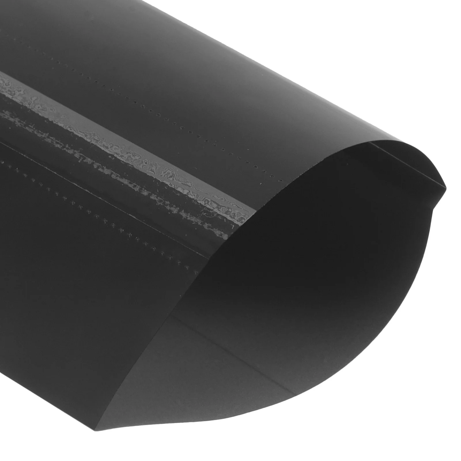 200Pcs Bottle Neck Heat Shrink Wrap 60x50mm Black PVC Sealing Bands Leak Proof Airtight Packaging for Essential Oil Bottles