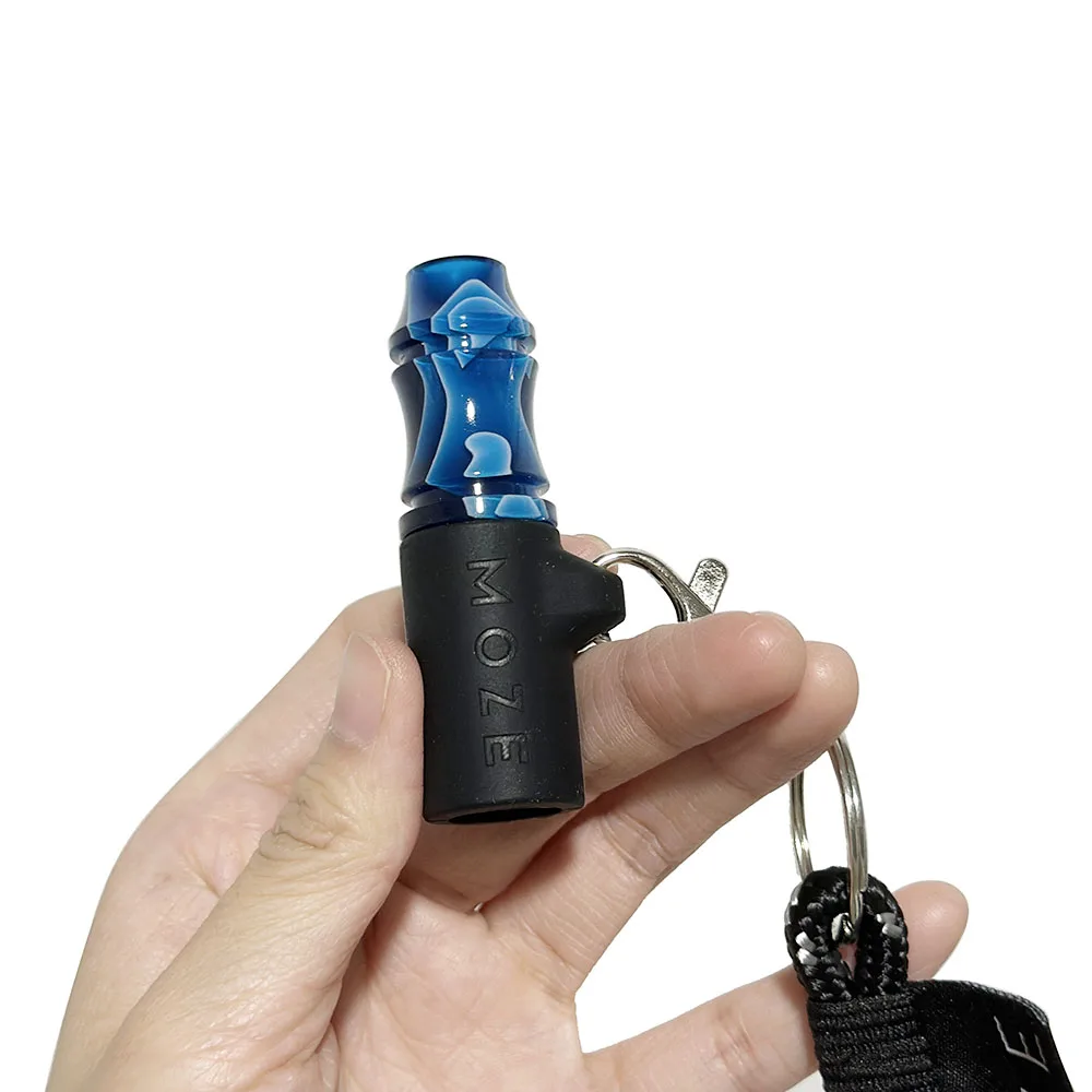 1 PCS Resin Silicone Colorful Reuseable Moze Tip Wavy Line Hookah Tip Chicha Narguile Accessories