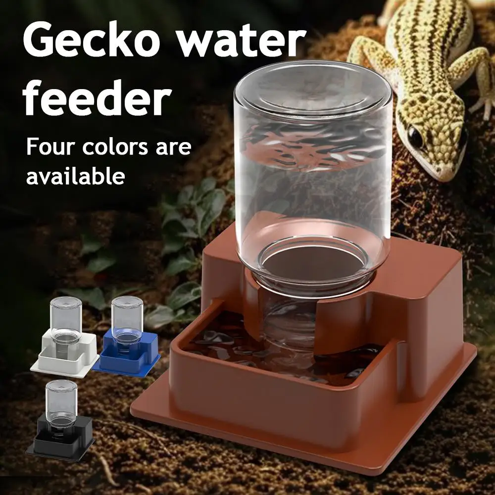 

Anti Drowning Water Dispense Reptile Water Bottle Tortoise Turtle Water Dish Small Animal Item Pet Supplies Pet Drinking Tool